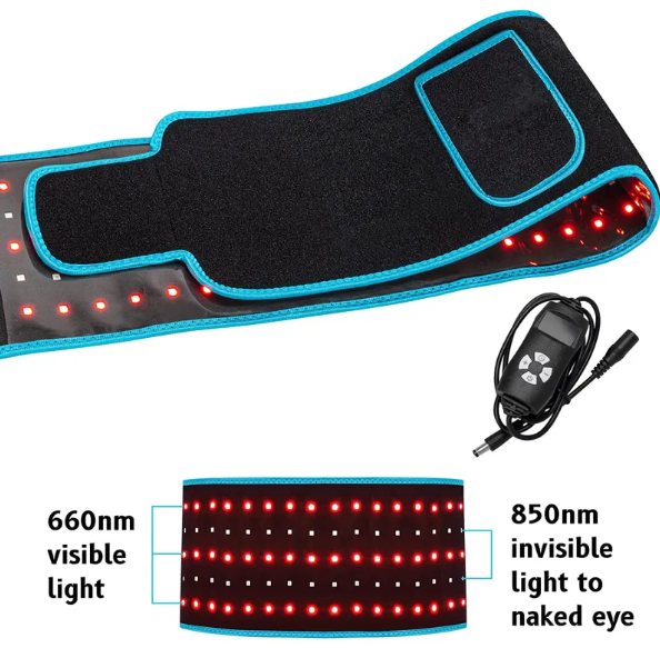 Cinturon de Terapia Infrarroja LED para Alivio Muscular
