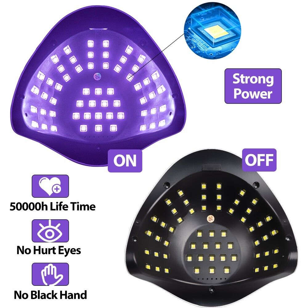 Lampara UV LED 220w Secadora de uñas de gel